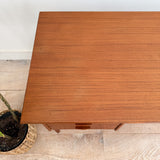 Danish Teak with Finished Back