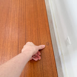 Danish Teak with Finished Back