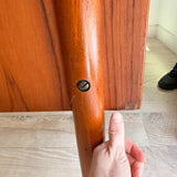 Danish Teak with Finished Back