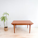 Vintage Danish Teak Expandable Table