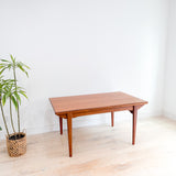 Vintage Danish Teak Expandable Table