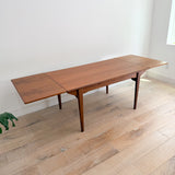 Vintage Danish Teak Expandable Table