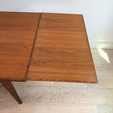 Vintage Danish Teak Expandable Table