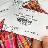 Plaid Shorts S
