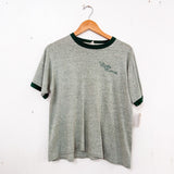 1970s Green College Tee