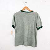 1970s Green College Tee