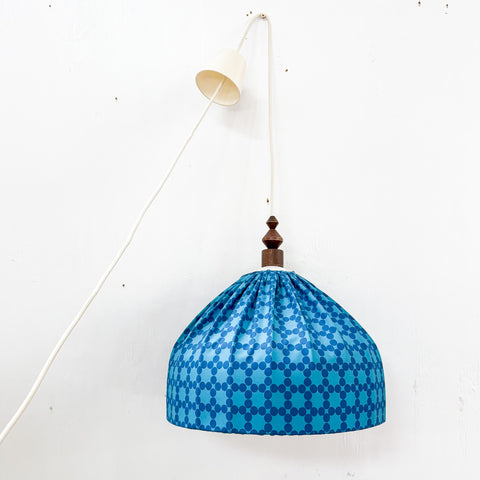 Vintage Fabric Pendant Light