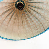 Vintage Fabric Pendant Light