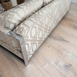 Adrian Pearsall Chrome Frame Sofa