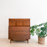American of Martinsville Highboy Dresser