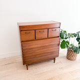American of Martinsville Highboy Dresser