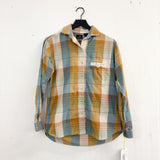 80s Liz Claiborne Pastel Plaid Button Down
