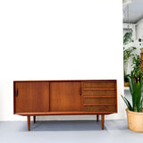 Teak and Oak Sideboard by Falster