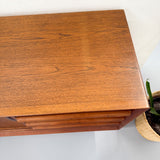 Teak and Oak Sideboard by Falster