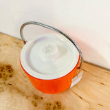 MCM Orange Ice Bucket