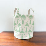 Chomp Large Storage Bucket Gr./White