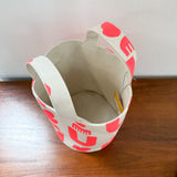 Chomp Small Storage Bucket - Pink