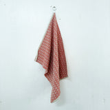 Scandinavian Folk Hand Towel/02-TWL-SFSAMP25 Red