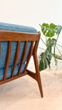 Kofod Larsen Loveseat - New Upholstery