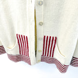 70s Hooded Cardigan  - S