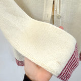 70s Hooded Cardigan  - S