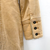 Vtg Steve Madden Corduroy Sherpa Duster S