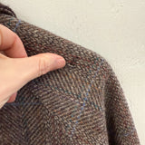 Vtg. Pendleton Wool Tweed Zip Jacket L