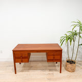 Danish Teak Desk by Domino Mobler