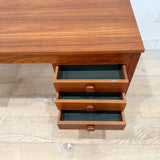 Danish Teak Desk by Domino Mobler