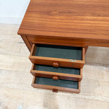 Danish Teak Desk by Domino Mobler