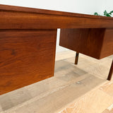 Danish Teak Desk by Domino Mobler