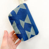 Hello Friend Sweetie Pouch - Blue/Grey