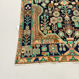 Turkish Rug Green/Blue 4’10x8’