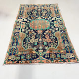 Turkish Rug Green/Blue 4’10x8’
