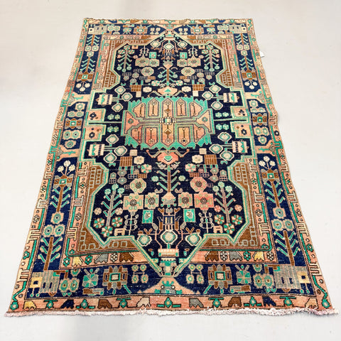 Turkish Rug Green/Blue 4’10x8’