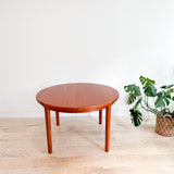 Rasmus Teak Dining Table w/ 2 Leaves