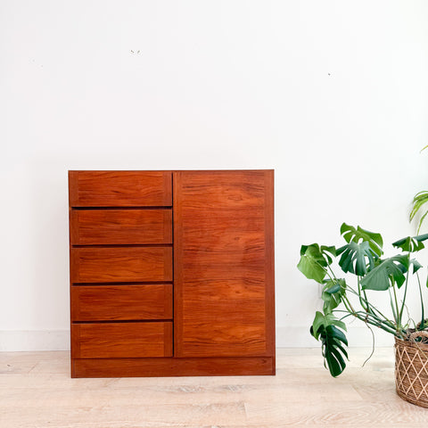 Vintage Teak Wardrobe