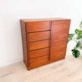 Vintage Teak Wardrobe