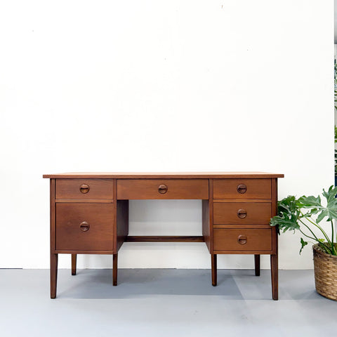 Stanley Desk w/ Finished Back