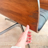Mulhauser Style Chair + Ottoman