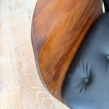Mulhauser Style Chair + Ottoman