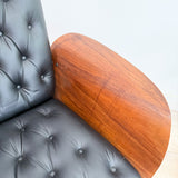 Mulhauser Style Chair + Ottoman