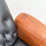 Mulhauser Style Chair + Ottoman