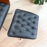 Mulhauser Style Chair + Ottoman