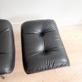 Vintage Eames Style Lounge Chair + Ottoman