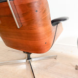 Vintage Eames Style Lounge Chair + Ottoman