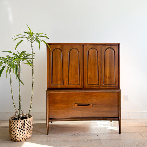 Mid Century Bassett Highboy Dresser