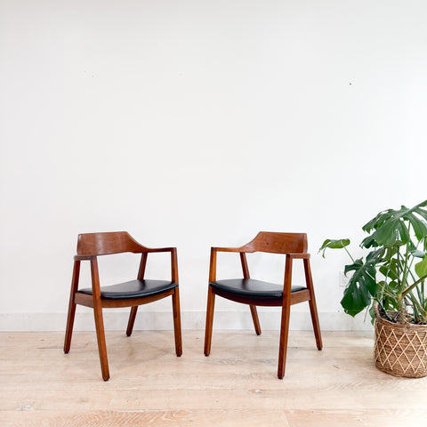 Pair of Vintage Occasional Chairs by Jasper