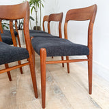 Set of 6 Niels Moller Dining Chairs