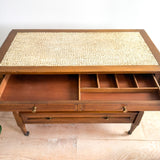 White Furniture Co Fold Down Bar Cart